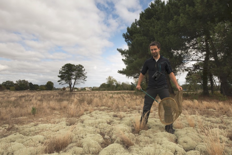 Inventaire sur un site protégée par le Conservatoire d'espaces naturels Centre-Val de Loire.
